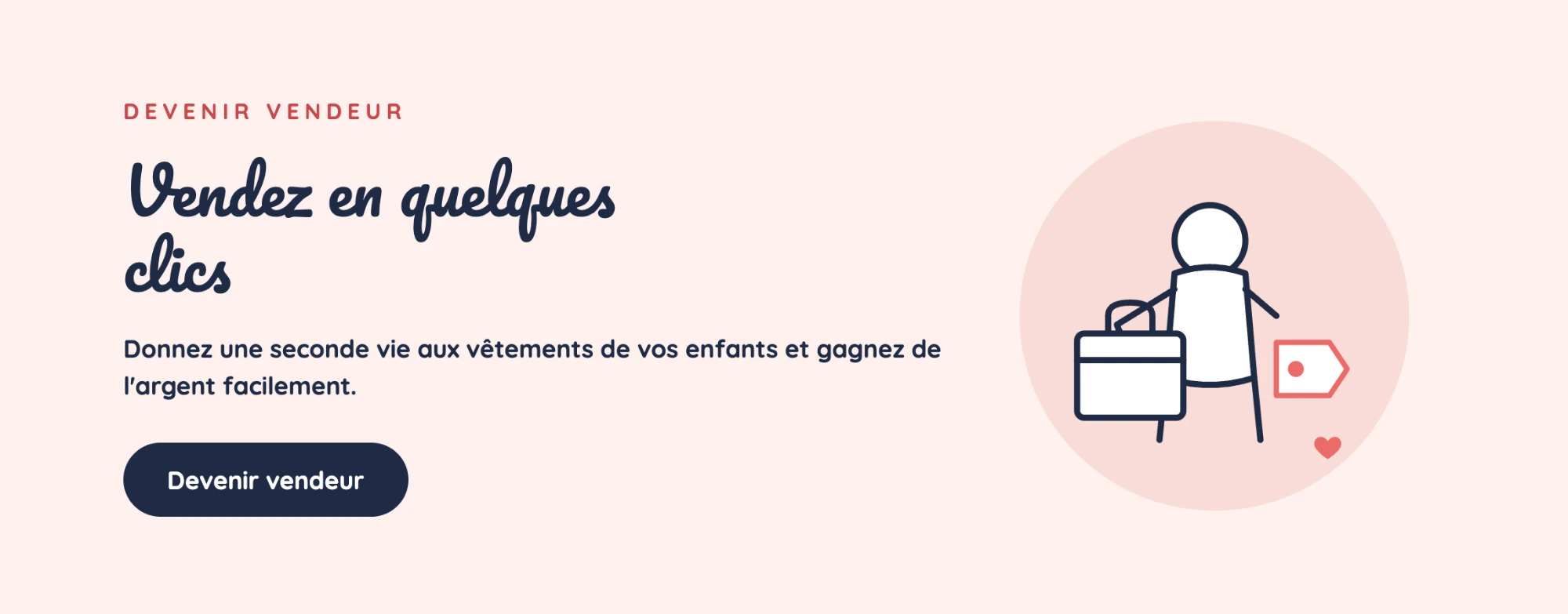 Devenir vendeur : vendez en quelques clics